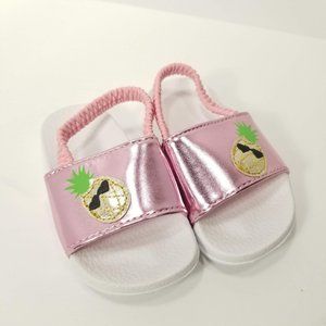 Baby Toddler Sandal Size 5 Pineapple Beach Tropic